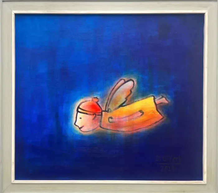 Dieter Gilfert "Fliegender Engel"