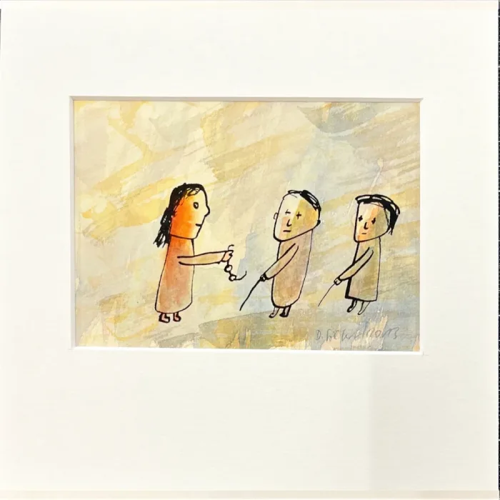 Dieter Gilfert  "Jesus heilt Blinde"