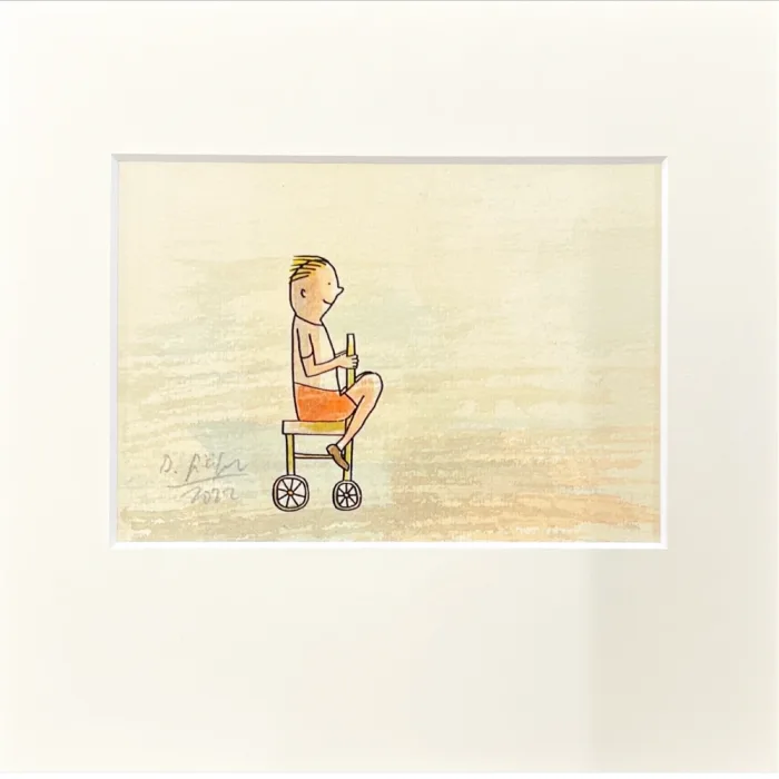 Dieter Gilfert  "Rollstuhl"