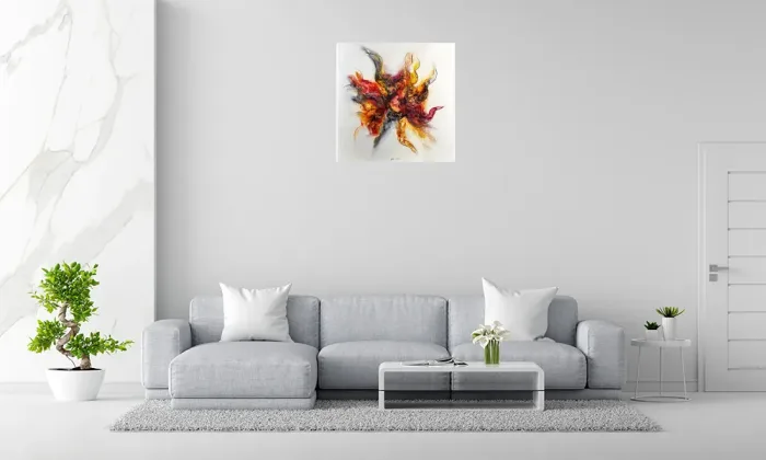 Gisela Überall "Feuerblüte" – Bild 2