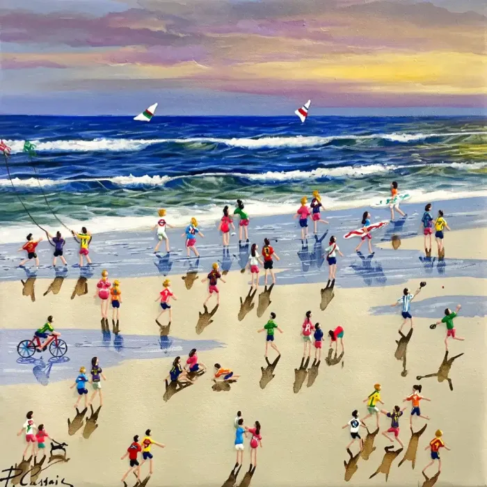 Paola Cassais "Beachtime III"