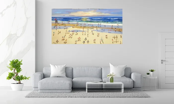 Paola Cassais – Original Gemälde Strand & Meer – Bild 2